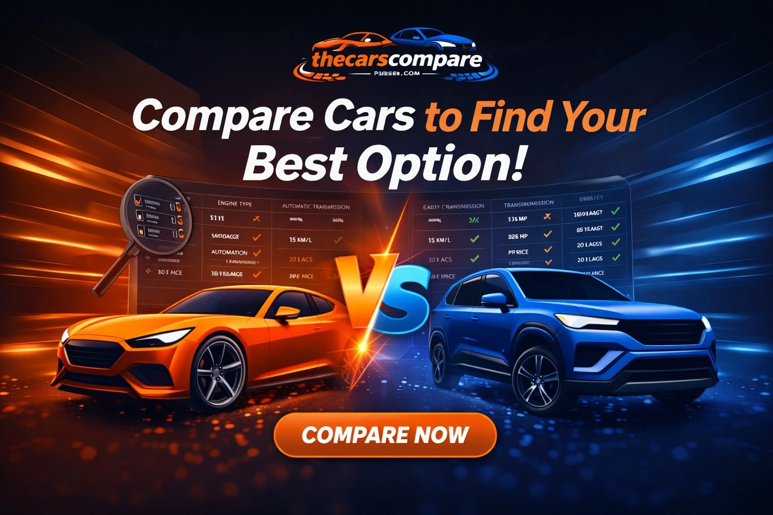 The Cars Compare HomePage