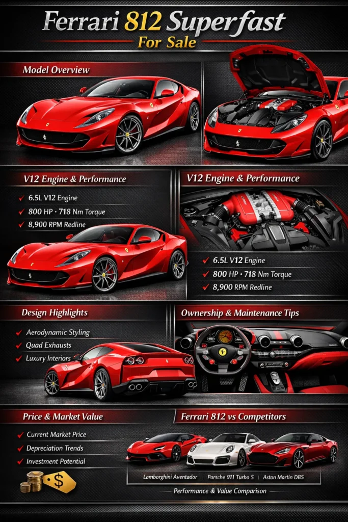 Ferrari 812 for sale
