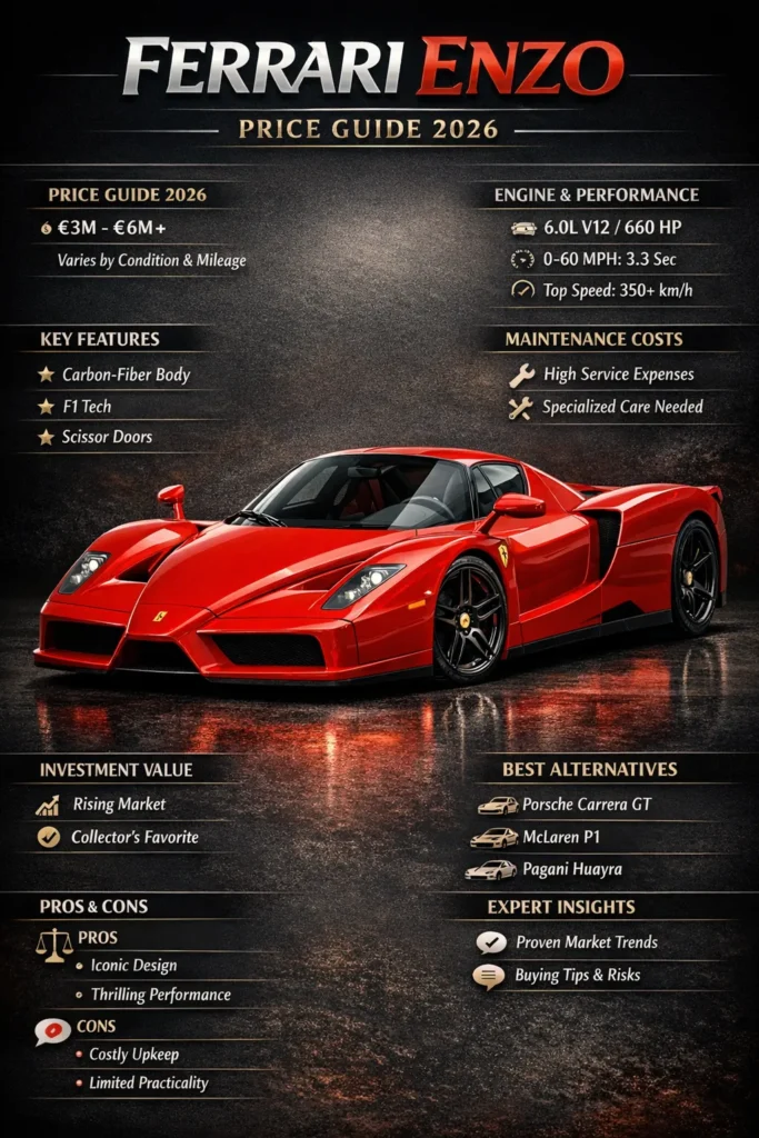 ferrari enzo price
