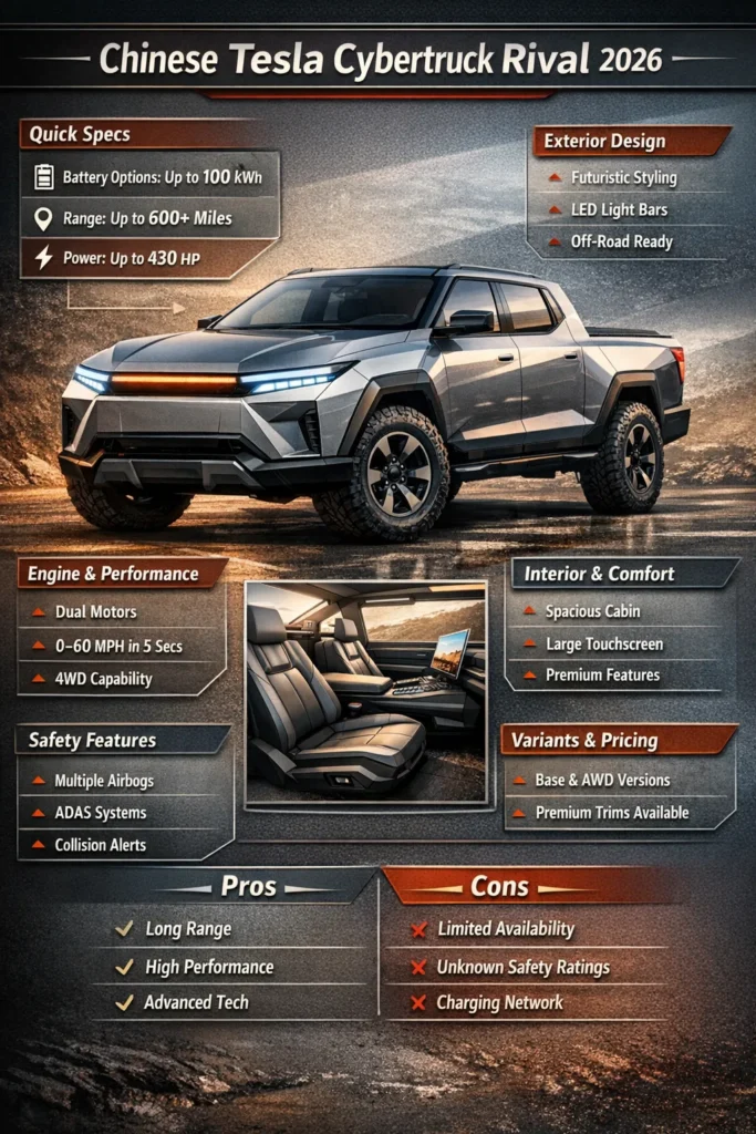 Cyber truck center image