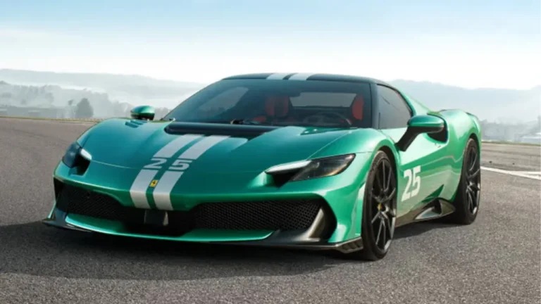 Ferrari 2026 price guide infographic showing supercar cost, ownership expenses, performance specs, and global buying tips.