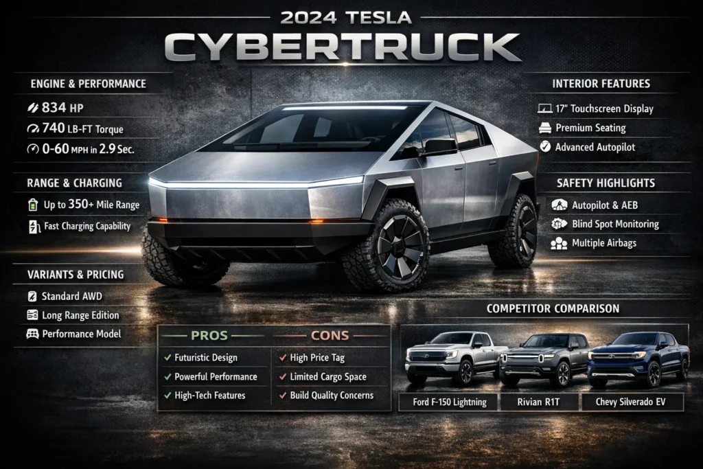 2024 Tesla Cybertruck for sale