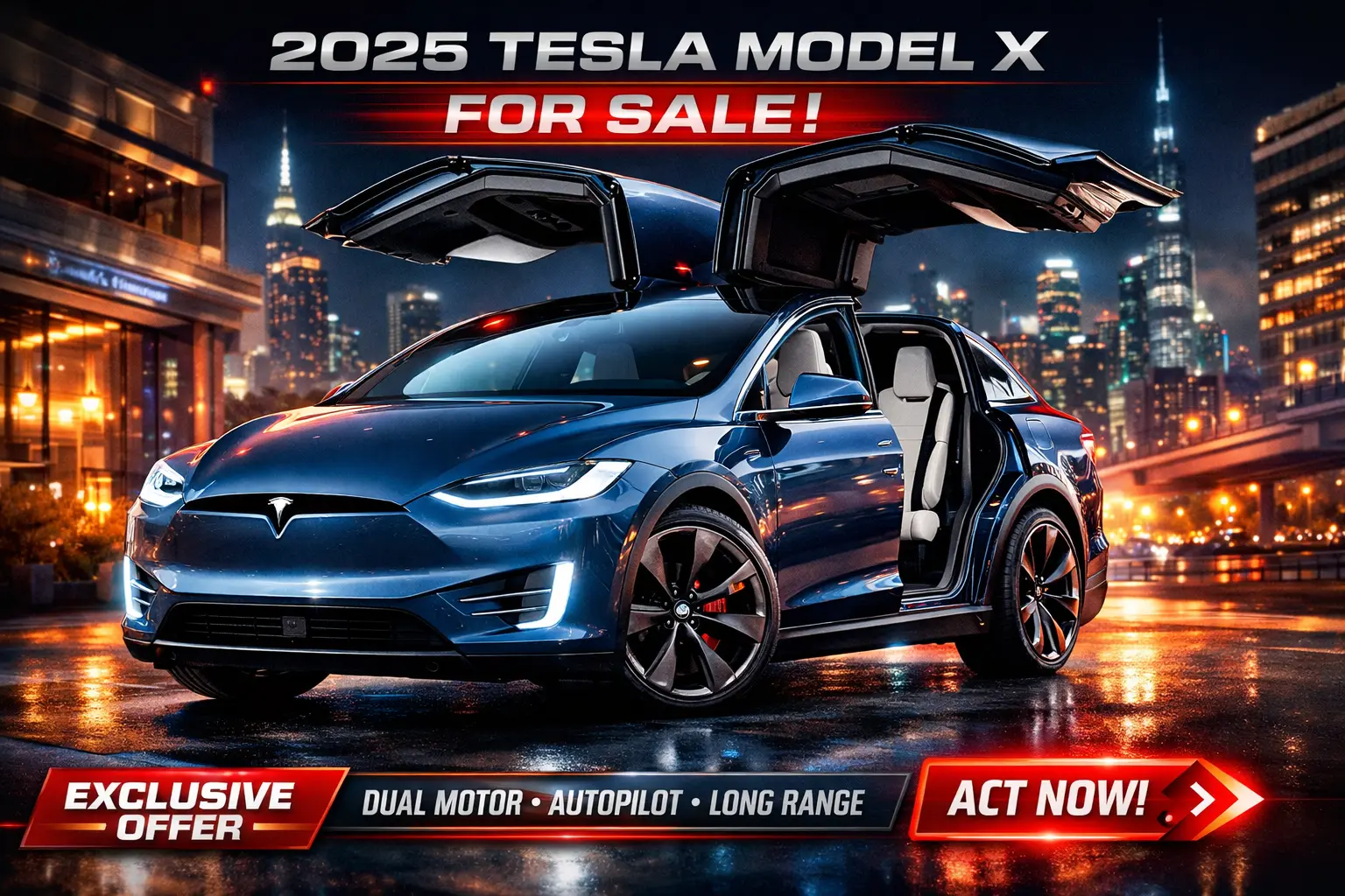 2025 tesla model x for sale