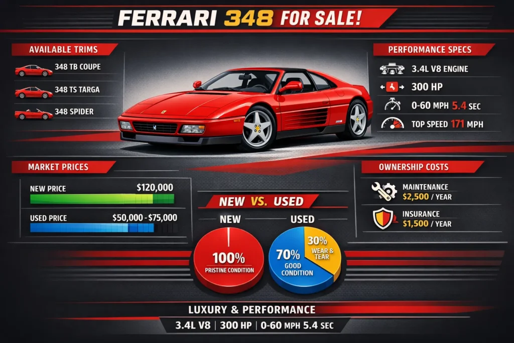 ferrari 348 for sale