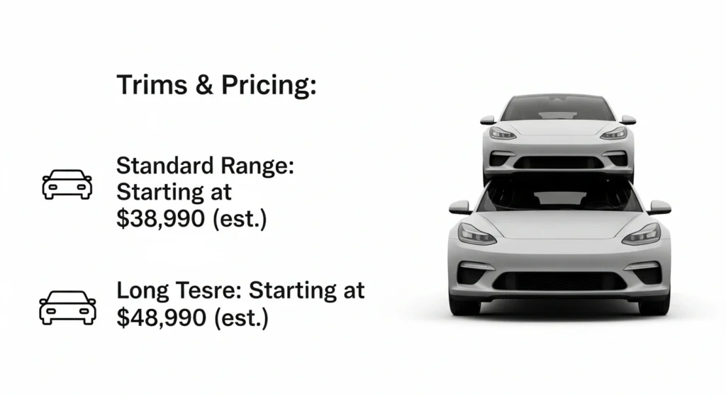 2025 tesla model 3 for sale