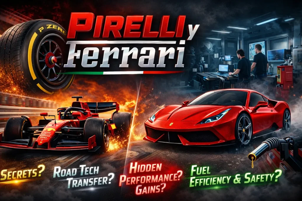 pirelli y ferrari
