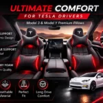 tesla model 3 model y pillows