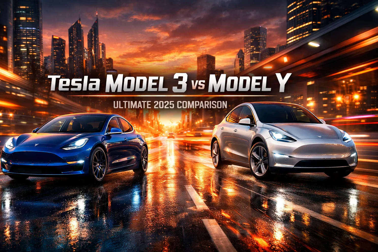 tesla model 3 vs model y