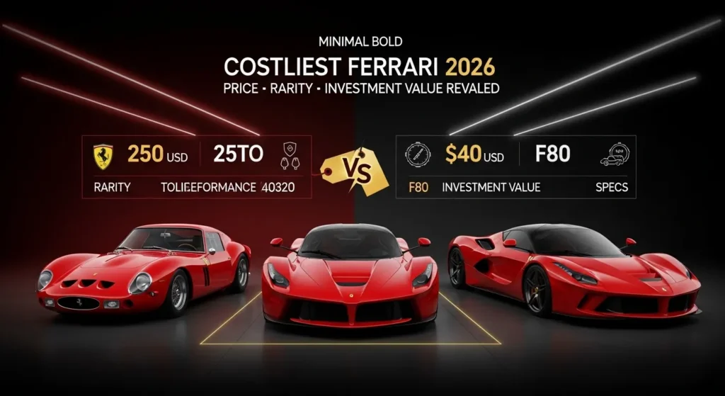 Costliest Ferrari