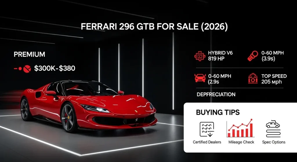 Ferrari 296 GTB for sale