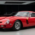 Ferrari 250 GTO for sale infographic showing 2026 price, auction records, latest listings, private sale value, and buyer verification tips