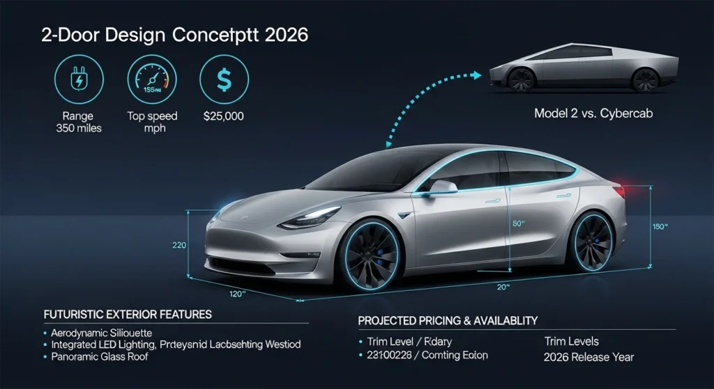 Tesla Expected new Model 2 Door