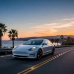 tesla model 3 white