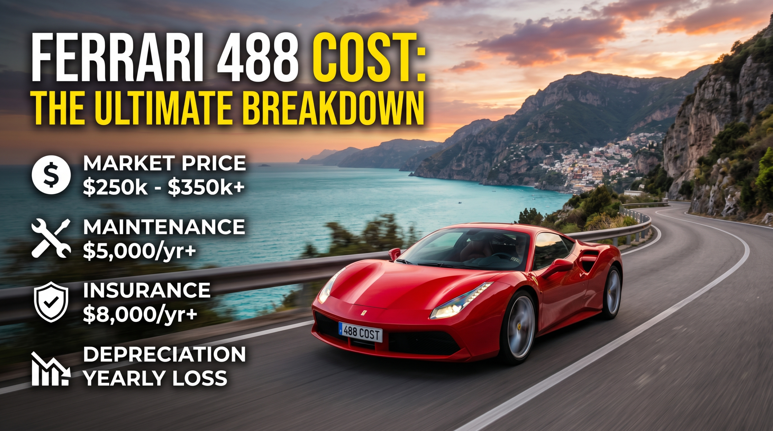 Ferrari 488 Cost