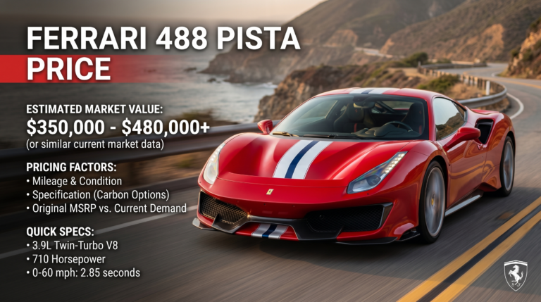 Ferrari 488 Pista Price