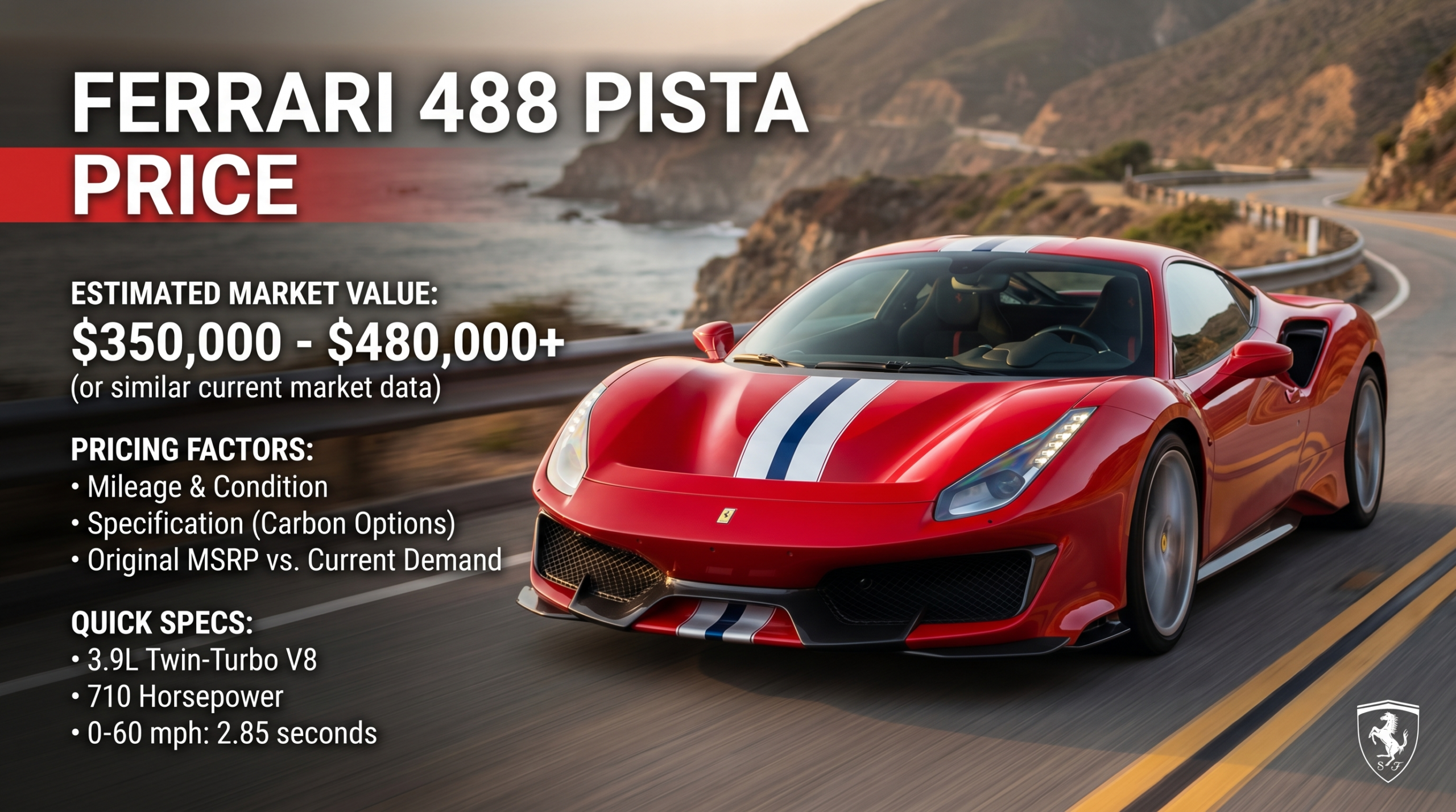 Ferrari 488 Pista Price