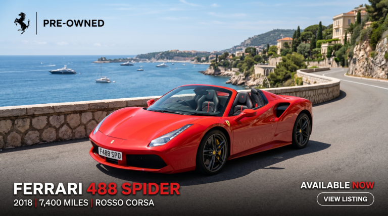 Ferrari 488 Spider for sale