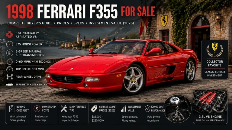 1998 Ferrari F355 For Sale
