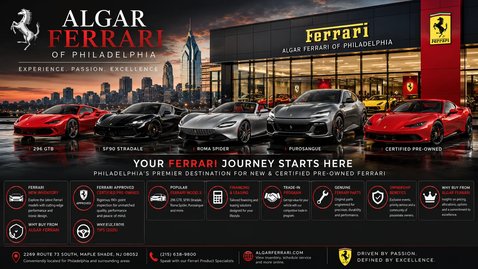 Algar Ferrari of Philadelphia