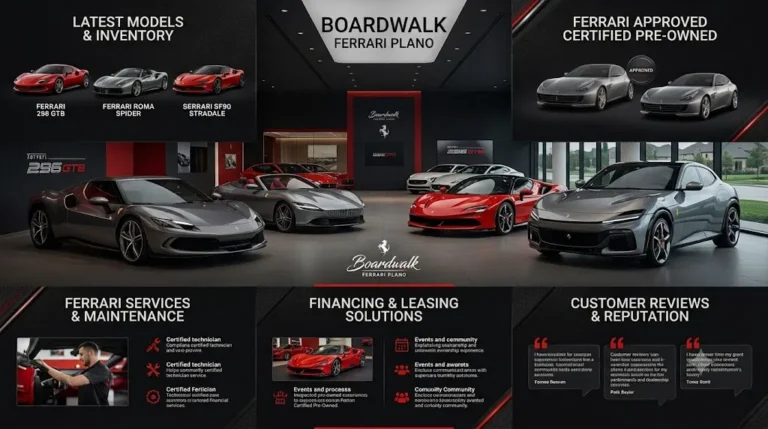 Boardwalk Ferrari Plano