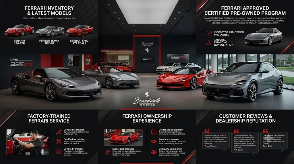 Boardwalk Ferrari Plano