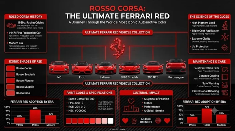 Color Ferrari Red