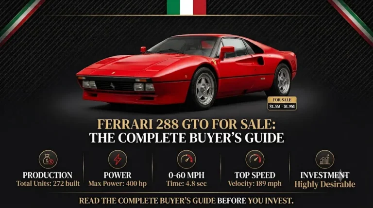 Ferrari 288 GTO For Sale