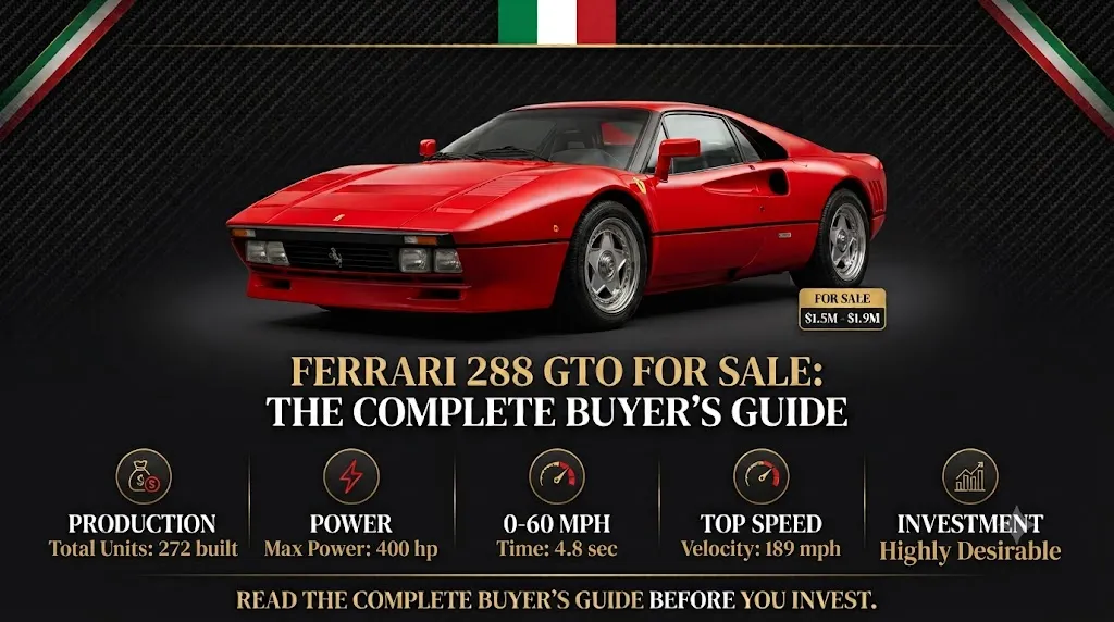 Ferrari 288 GTO For Sale