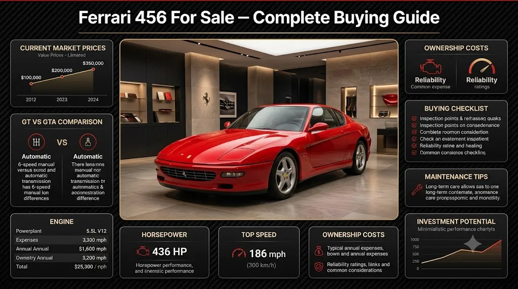 Ferrari 456 For Sale