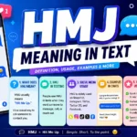 HMJ Meaning in Text