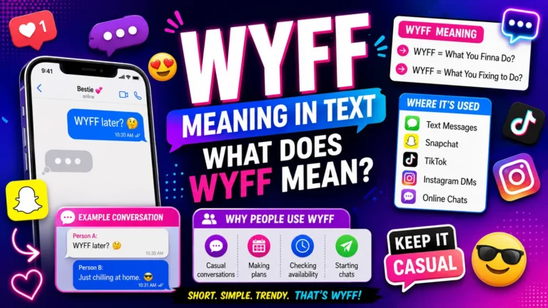 WYFF Meaning in Text