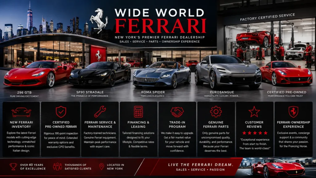 Wide World Ferrari