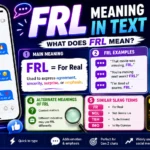 FRL Meaning in Text