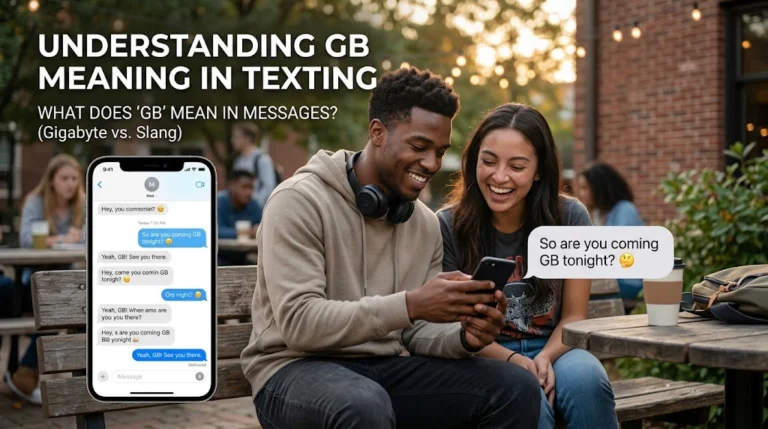 GB Meaning in Text