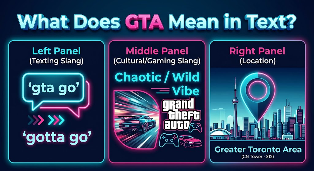GTA Meaning In Text