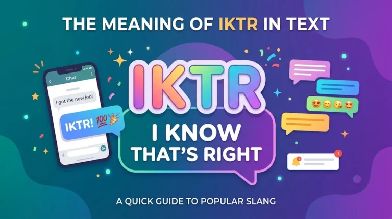IKTR Meaning in Text