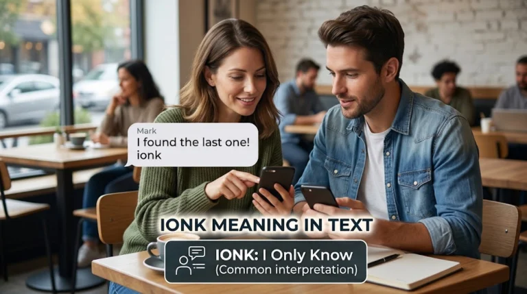 IONK Meaning in Text