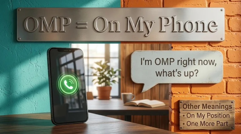 OMP Meaning In Text