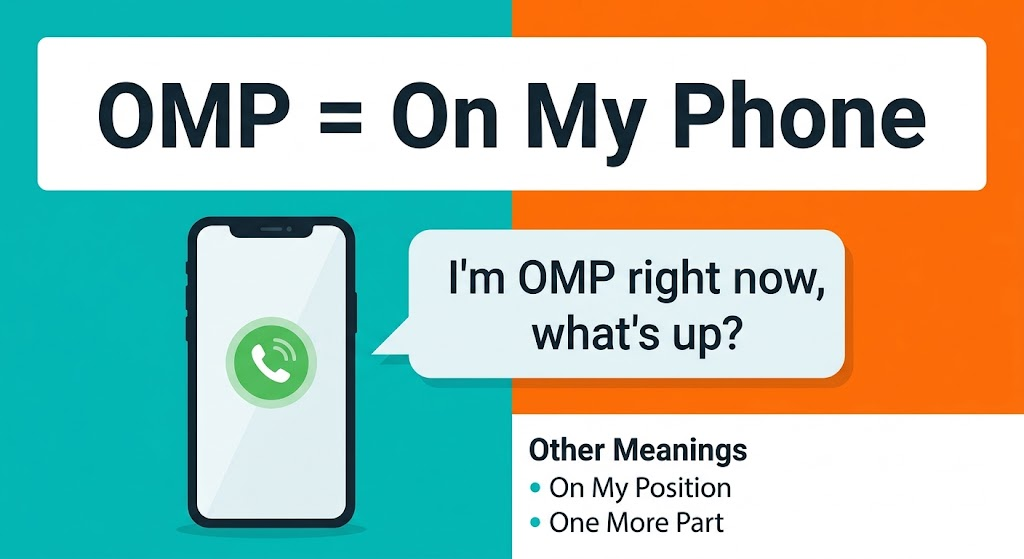 OMP Meaning In Text