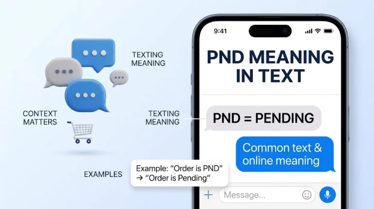 PND Meaning in Text