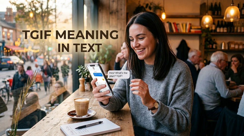 TGIF Meaning in Text
