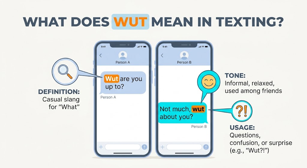 WUT Meaning In text