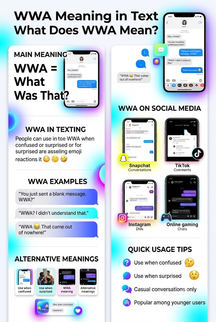 WWA Meaning in Text