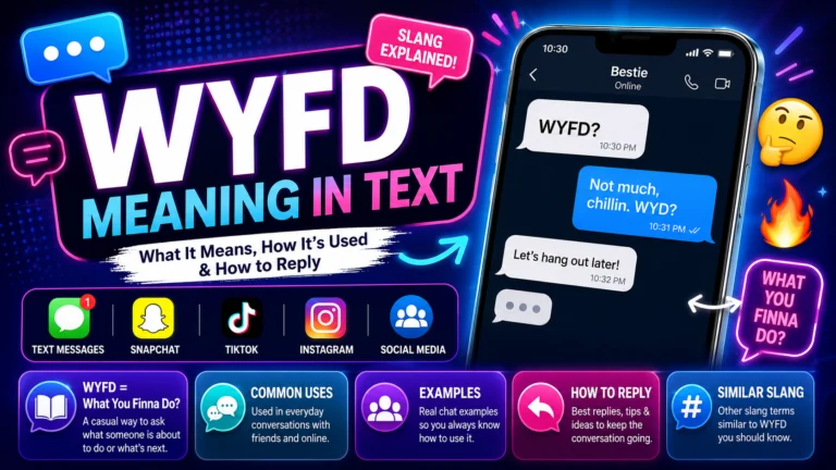 WYFD Meaning in Text