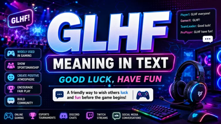 GLHF Meaning in Text
