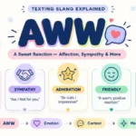 AWW Meaning in Text