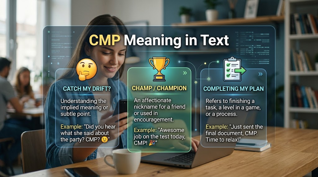 CMP Meaning in Text