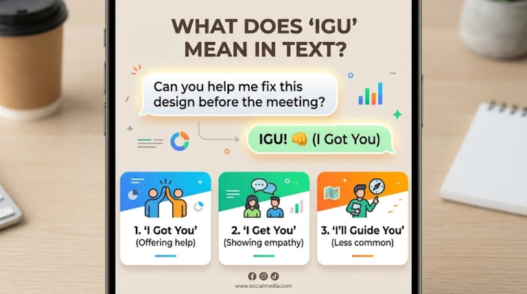 IGU Meaning in Text