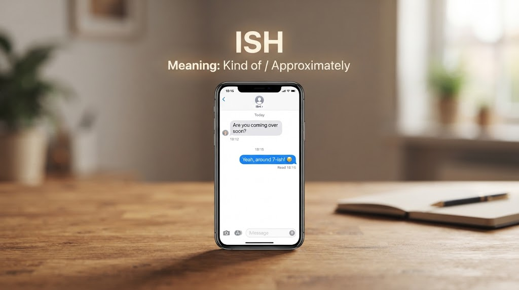 ISH Meaning in Text