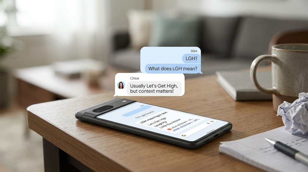 LGH Meaning in Text